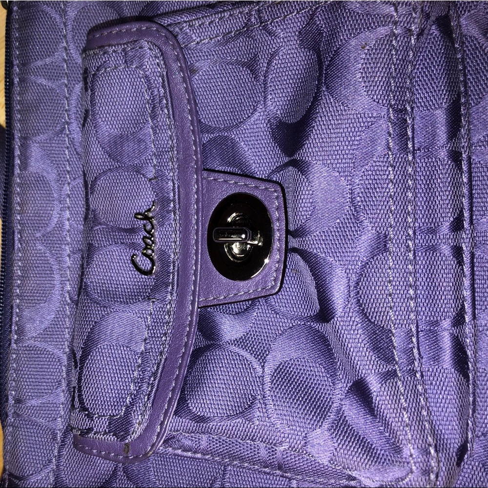 Coach cross body bag
